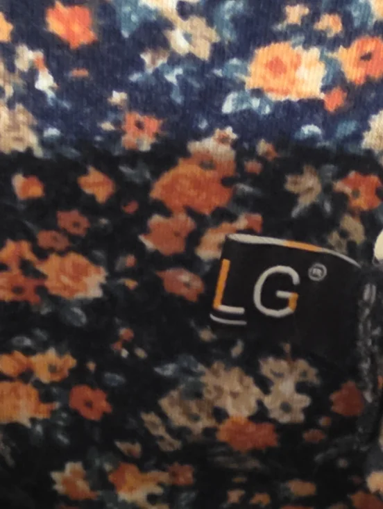 KTILG Boho Floral Print Square Neck Draped Tank Top Size S - Picture 4 of 6